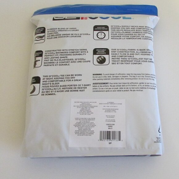 32 Degrees Cool T-Shirt 3 pack - Picture 2 of 2